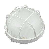 UL-00005236 Светильник светодиодный ULW-K22B 12W/6000K IP54 White 12Вт 6000К d188мм промышленный накладной опал. рассеив. бел. Uniel 