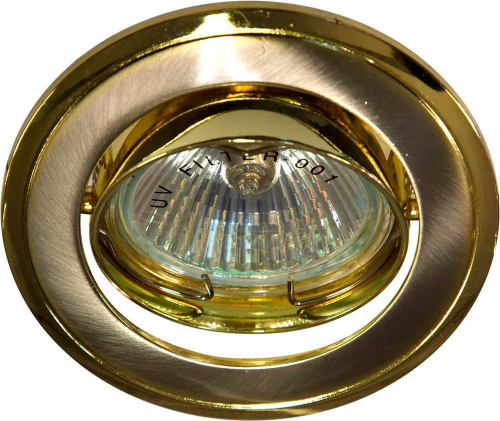 Светильник встраиваемый Feron 301T-MR16 потолочный MR16 G5.3 титан-золото 17534 в г. Санкт-Петербург 