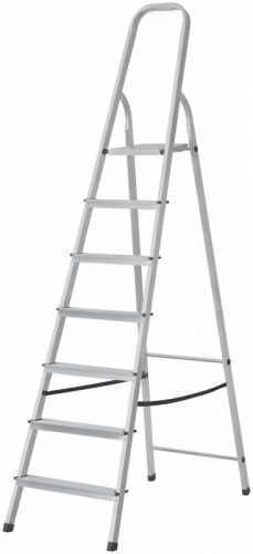 65345 Лестница-стремянка 7 ступ. 4.94кг алюм. FIT 
