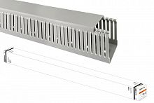 SQ0410-0014 Кабель-канал перфорированный 40х60 перфорация 4/6мм TDM (24 м)