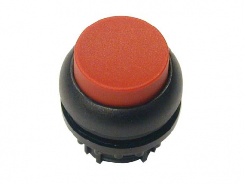 Головка кнопки M22S-DRH-R выступающая с фикс. красн.; черн. лицевое кольцо EATON 216668 в г. Санкт-Петербург 