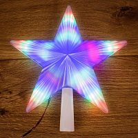 Фигура светодиодная "Звезда" на елку 22см 31LED RGB 2Вт IP20 Neon-Night 501-001 в г. Санкт-Петербург 
