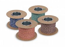 10963c Кабель витая пара кроссировочная неэкранир. U/UTP кат.5E 1 пара 24 AWG ОЖ solid без общей внешн. оболочки зел. (уп.305м) Cabeus 