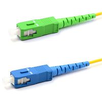 50-2052 Патч-корд оптический переходной (SM) 9/125 (OS2) SC/APC-SC/UPC (Simplex) LSZH 3м Rexant 