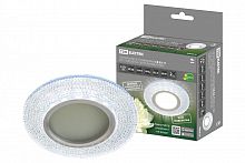 SQ0359-0139 Светильник встраиваемый СВ 03-11 MR16 50Вт G5.3 LED подсветка 3 Вт зеркальный/хром TDM