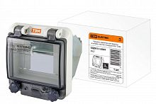 SQ0911-0001 Крышка защитная для выреза в шкафу пластик 4 модуля IP67 TDM