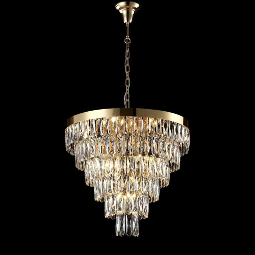 Подвесная люстра Crystal Lux Abigail SP-PL15 D620 Gold/Transparent в г. Санкт-Петербург  фото 2