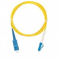 NMF-PC1S2C2-SCU-LCU-002 Патч-корд  волоконно-оптический переходн. одномод. 9/125мкм стандарта OS2 SC/UPC-LC/UPC одинарн. LSZH нг(В)-HFLTx 2мм желт. 2м NIKOMAX 