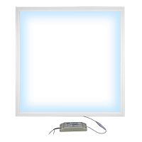 UL-00004671 Светильник светодиодный ULP-6060-42W/6500K EFFECTIVE WHITE 42Вт 6500К офисный потолочный встраив. опал. рассеив. с источником питания бел. Uniel 