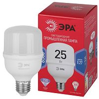 Б0063838 Лампа светодиодная высокомощная RED LINE LED POWER T70-25W-6500-E27 R 25Вт Т70 колокол 6500 К холод. бел. E27 2500лм Эра 