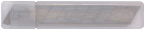 Лезвия для ножа технического 18 мм, 8 сегментов, сталь SK5 (10 шт.) в г. Санкт-Петербург  фото 2