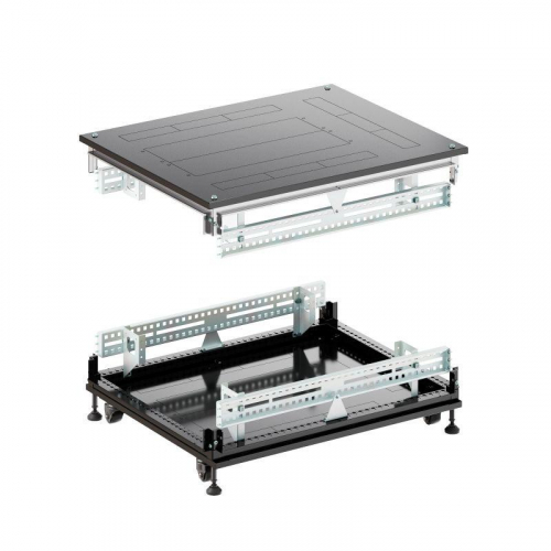 RBIT808F Крыша основание преперфорированные IT-CQE 800х800 RAL9005 DKC 