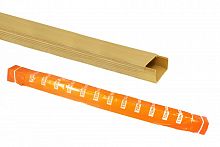 SQ0402-0602 Кабель-канал 15х10 желтая сосна 3D (140м) TDM