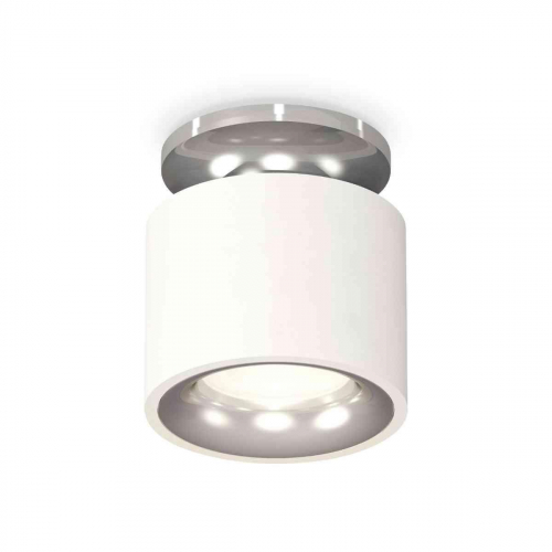 Комплект накладного светильника Ambrella light Techno Spot XS7510081 SWH/PSL белый песок/серебро полированное (N7927, C7510, N7012) в г. Санкт-Петербург 