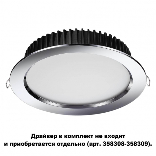 Встраиваемый светодиодный светильник Novotech Spot Drum 358307 в г. Санкт-Петербург  фото 3