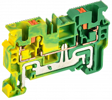 Колодка клеммная CP-PEN земля 4мм2 желто-зеленая IEK в г. Санкт-Петербург 