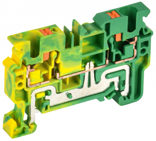 Колодка клеммная CP-PEN земля 4мм2 желто-зеленая IEK в г. Санкт-Петербург 