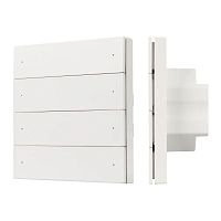 055485 Панель кнопочная SMART-ZB-801-22-1G-8SC-MULTI-IN White 230В IP20 пластик INTELLIGENT ARLIGHT 