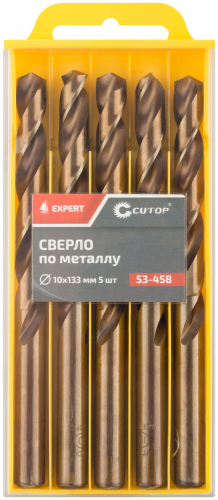 Сверло по металлу Cutop EXPERT, 10х133 мм (5 шт) в г. Санкт-Петербург  фото 3