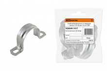 SQ0409-1017 Скоба металлическая 2-х лапковая с внутр. d 25-26 мм (10 шт) TDM