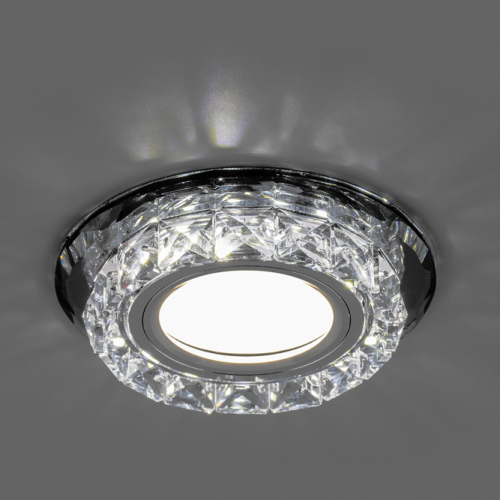 Светильник встраиваемый с белой LED подсветкой Feron CD878 потолочный MR16 G5.3 прозрачный 28823 в г. Санкт-Петербург  фото 3