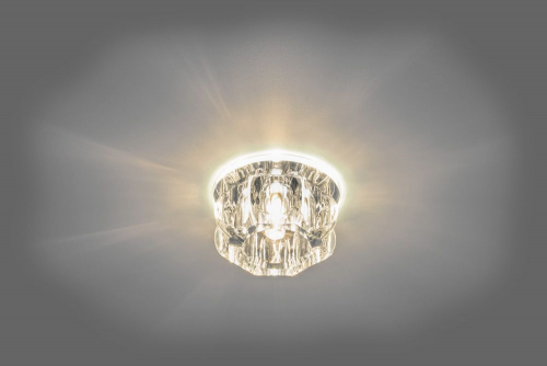 Светильник встраиваемый с белой LED подсветкой Feron JD159 потолочный JCD9 G9 прозрачный 27843 в г. Санкт-Петербург  фото 3