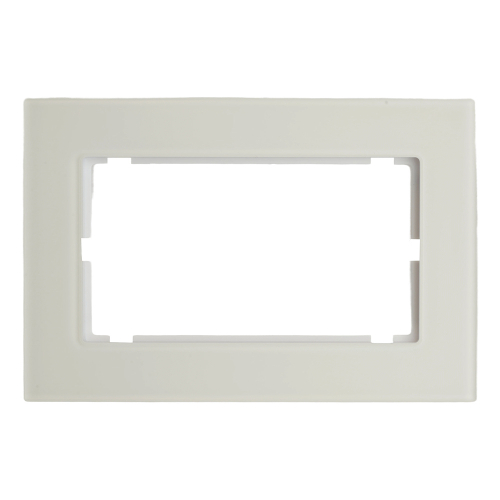 Рамка 2-местная (без перемычки), стекло, STEKKER, GFR00-7012-01, серия Катрин, белый 49599 в г. Санкт-Петербург 