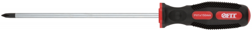 Отвертка "Универсал", CrV сталь, прорезиненная ручка, Профи  5х150 мм РН1 в г. Санкт-Петербург 