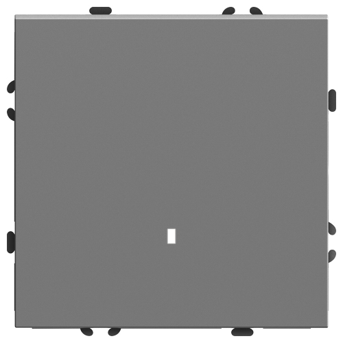 Выключатель 1-клавишный c индикатором (механизм), STEKKER, 250В, 10А, серия Эмили, RSW10-5101-10, платиново-серый, soft touch 49941 в г. Санкт-Петербург 