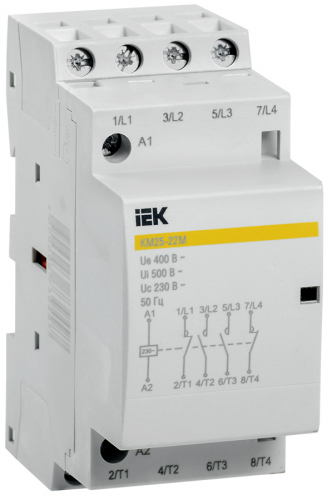 Контактор модульный КМ25-22М AC IEK MKK11-25-22 в г. Санкт-Петербург 