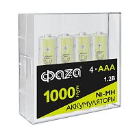 Аккумулятор AAA/HR03 Ni-MH 1.2В 1000мА.ч Box-4 (уп.4шт) ФАZА 5059757 в г. Санкт-Петербург 