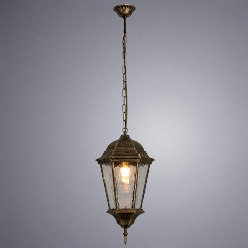 Уличный подвесной светильник Arte Lamp Genova A1204SO-1BN в г. Санкт-Петербург  фото 4