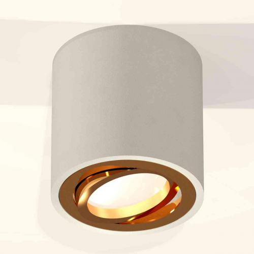 Комплект накладного светильника Ambrella light Techno Spot XS7533004 SGR/PYG серый песок/золото желтое полированное (C7533, N7004) в г. Санкт-Петербург  фото 3