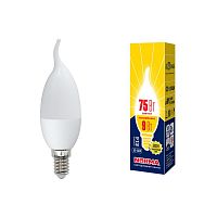 UL-00003809 Лампа светодиодная LED-CW37-9W/WW/E14/FR/NR Norma 9Вт матовая E14 (упак. картон) Volpe 