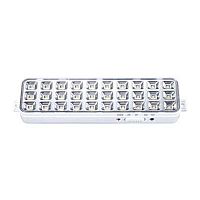 4690612029498 Светильник светодиодный СБА 1098-30AC/DC 30 LED 1.2А.ч lithium battery AC/DC аварийный IN HOME 