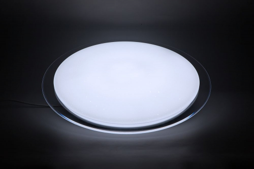 Светодиодный управляемый светильник накладной Feron AL5000 STARLIGHT тарелка 100W 3000К-6500K белый с кантом 29786 в г. Санкт-Петербург  фото 6