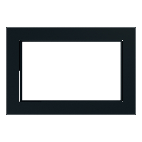 Рамка  2-местная (без перемычки), стекло, STEKKER, GFR00-7012-05, серия Катрин, черный 39571 в г. Санкт-Петербург 