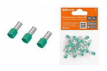 SQ0568-0035 Наконечник-гильза Е16-12 16мм2 с изолированным фланцем (20шт) TDM
