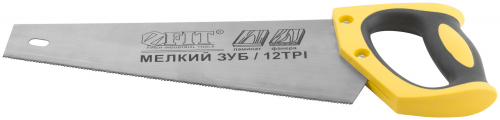 Ножовка по ламинату, мелкий каленый зуб 12 ТPI (шаг 2 мм), заточка, пласт.прорезиненная ручка 300 мм в г. Санкт-Петербург  фото 5