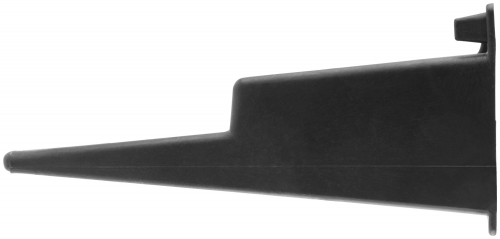 Полка для инструмента пластиковая черная, 96 отверстий, 610х150 мм в г. Санкт-Петербург  фото 5