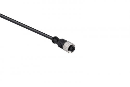 SKM12P3YXV2 Кабель соединительный 2м с гнездом M12х3 ПВХ IP68 EMAS 