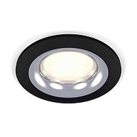 Комплект встраиваемого светильника Ambrella light Techno Spot XC7622003 SBK/PSL черный песок/серебро полированное (C7622, N7012) в г. Санкт-Петербург 