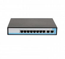 GL-SW-F005-08P Коммутатор неуправляемый 8PoE(802.3af) порта 10/100Мбит/с до 250м кат.6 2 Upl 150W NIKOMAX 