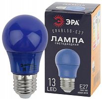 Лампа светодиодная ERABL50-E27 A50 3Вт груша син. E27 13SMD для белт-лайт ЭРА Б0049578 в г. Санкт-Петербург 