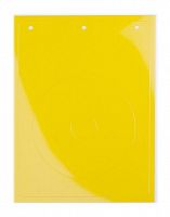 Табличка полужесткая для маркировки кнопок аварийного останова ПВХ желт. (уп.10шт) DKC TAEM090Y в г. Санкт-Петербург 