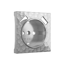 4690389162992 Накладка для розетки USB (серебряный) W1279506