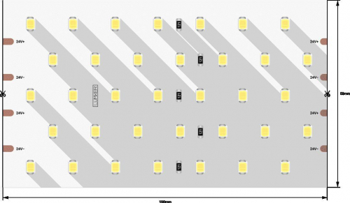 Светодиодная влагозащищенная лента DesignLed 31W/m 350LED/m 2835SMD нейтральный белый 2.5M 000594 в г. Санкт-Петербург  фото 2