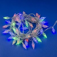 Гирлянда LED "Шишки-1" ULD-S0500-050/DTA MULTI IP20 PINE CONES-1 5м 50 диодов разноцвет. свет провод прозр. Uniel UL-00007194 в г. Санкт-Петербург 