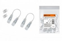 SQ0331-1540 Коннектор для гибкого соединения неона SMD5050-RGB-220 B односторонний TDM