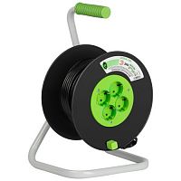 Б0065130 Удлинитель на пластик. катушке 4х20м с заземл. KAT-3x1-20m Greenline ПВС 3х1 Эра 